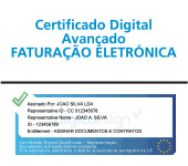 Certificado Avançado de Faturação Eletrónica